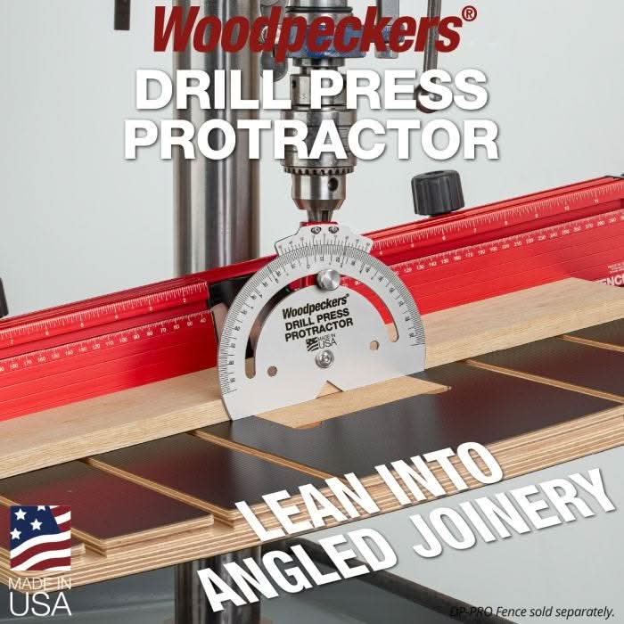 Woodpeckers DPP Drill Press Protractor