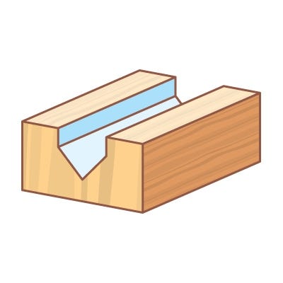 Dremel 640 V-Groove Router Bit