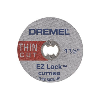 Dremel EZ409 EZ Lock 1-1/2" Thin Cut, Cut-Off Wheels (5 Pack)