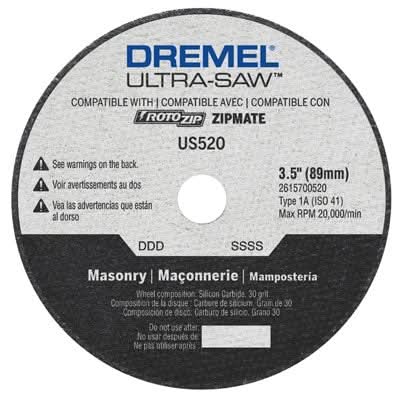 Dremel US520-01 Masonry Cutting Wheel