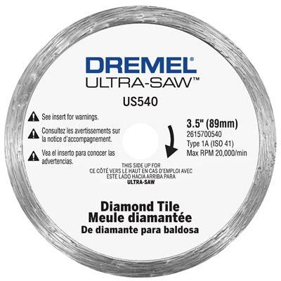 Dremel US540-01 Diamond Tile Cutting Wheel