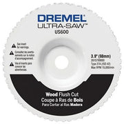 Dremel US600-01 Ultra-Saw US600 4-in. Premium Carbide Wood & Plastic Flush Cut Wheel for wood, drywall and PVC