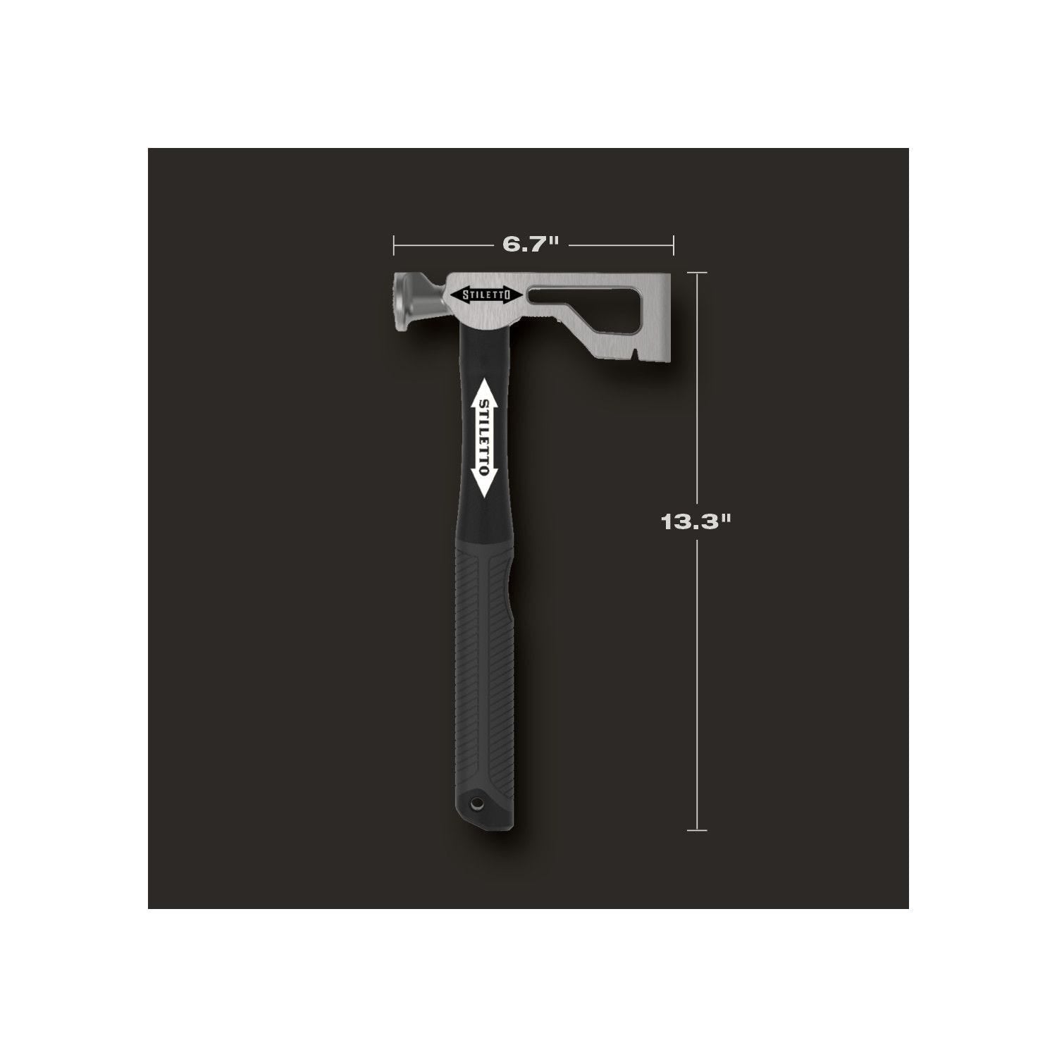 Stiletto DRYAXE9-F 9oz Titanium Drywall Hatchet