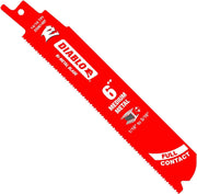 Diablo DS0614BF25 6-Inch Bi-Metal Recip Blade for Medium Metal Cutting, 25-Pack