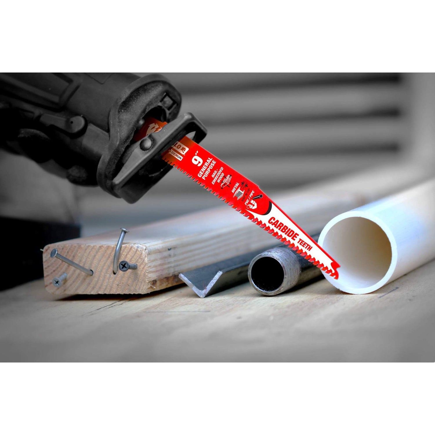 Diablo DS0909CGP 9-Inch Demo Demon Carbide General Purpose Recip