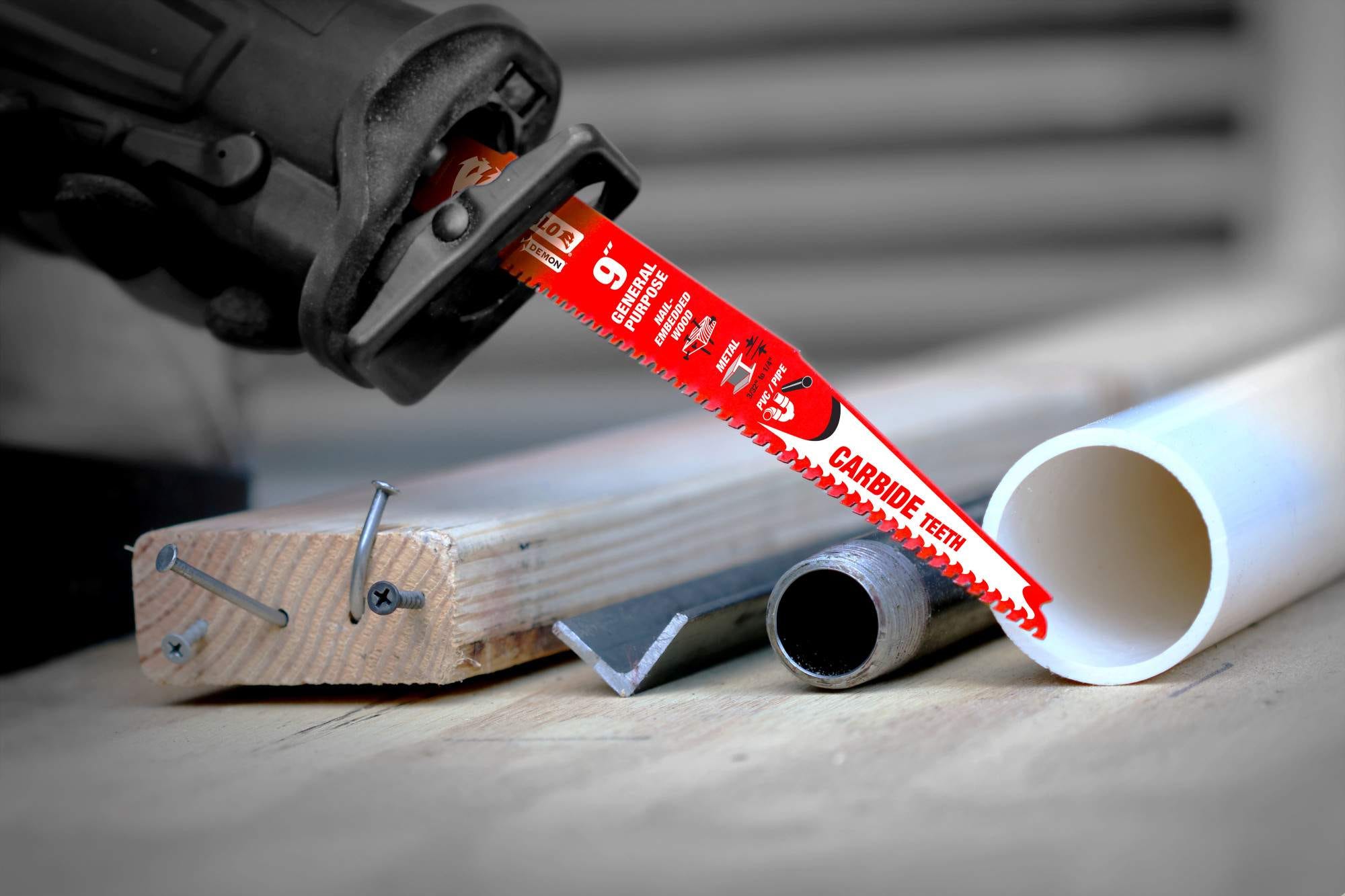 Diablo DS0909CGP 9-Inch Demo Demon Carbide General Purpose Recip