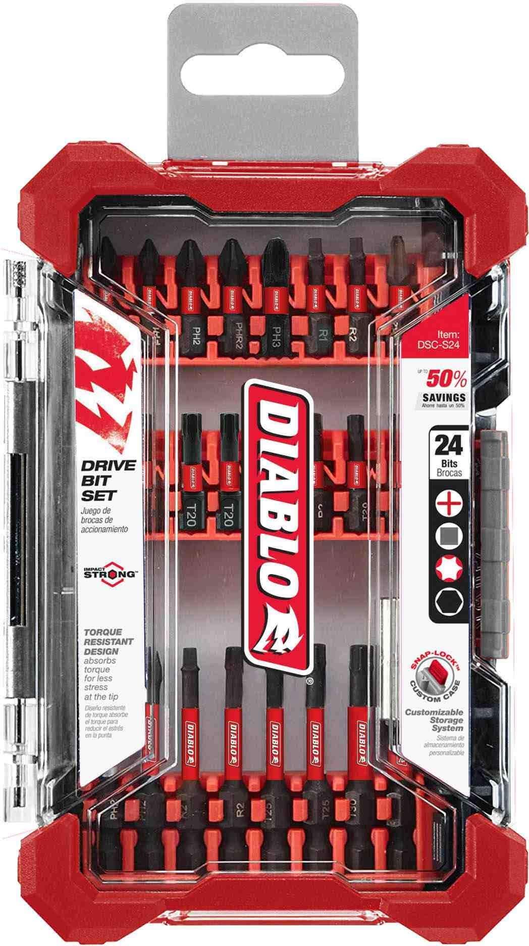 Diablo DSC-S24 24-Piece Screwdriving Set