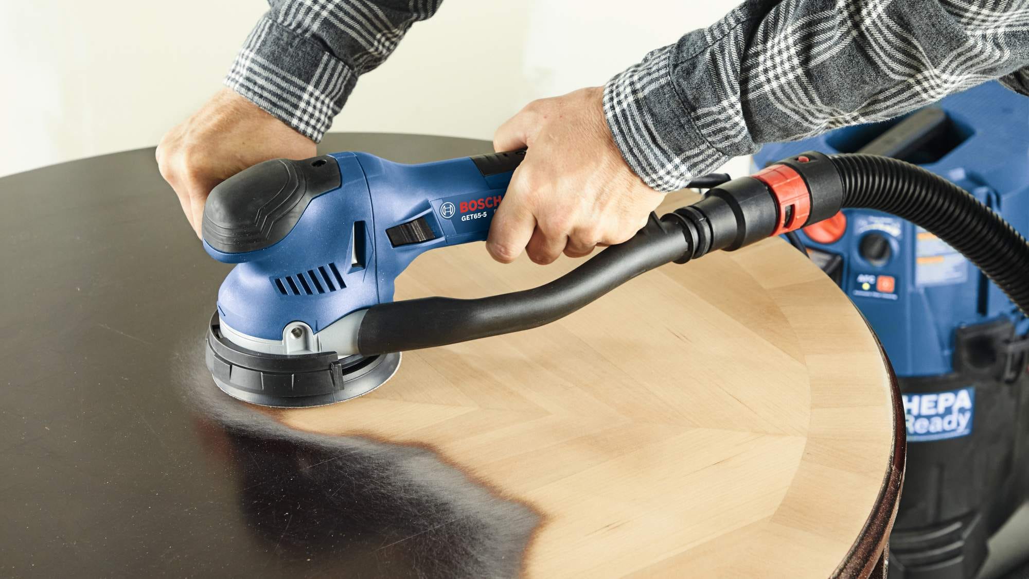Bosch GET65-5N Dual Speed Multi-Mode 5” Random Orbit Sander w/ Turbo Mode