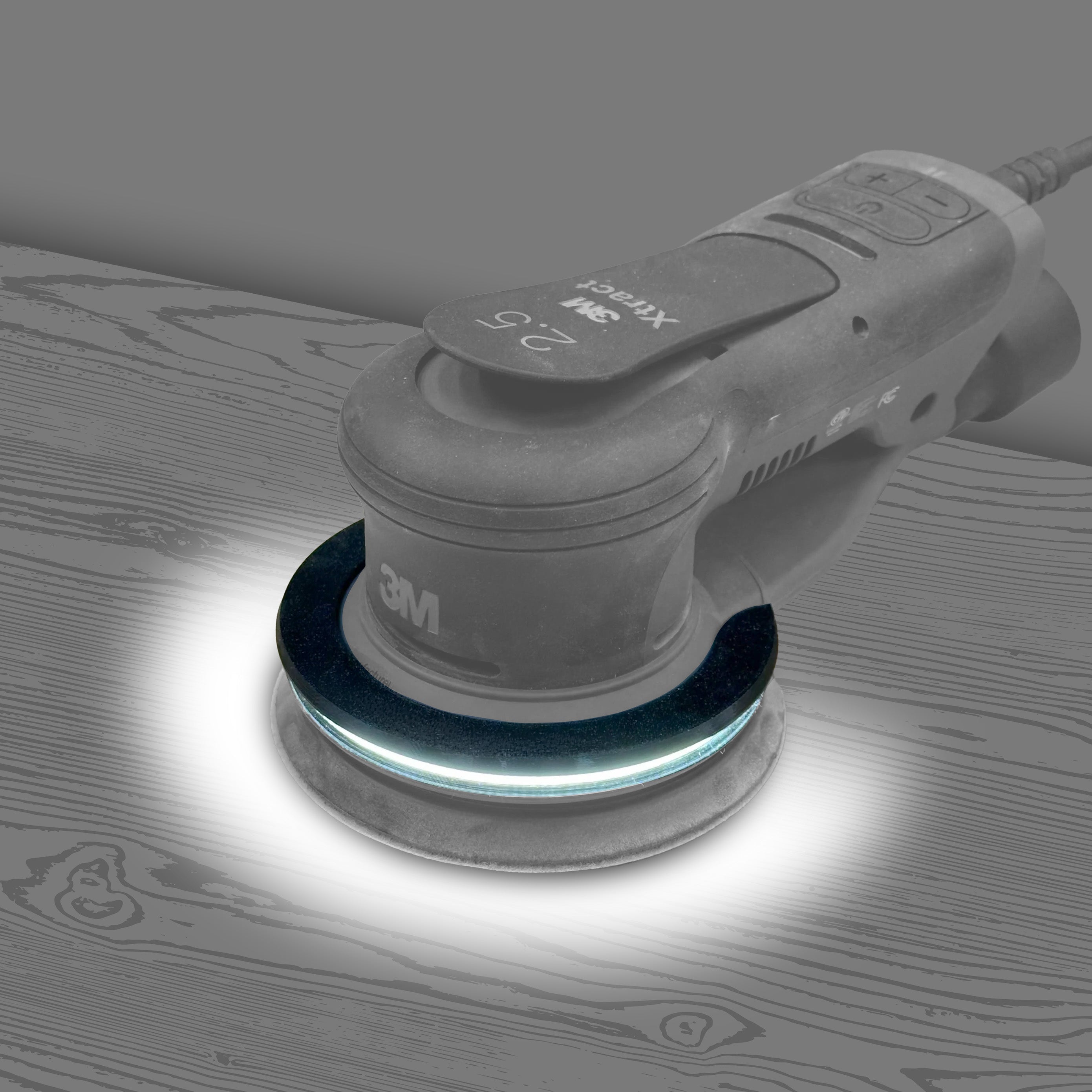 Tool Nut Corded LED Light for 3M Xtract 5-in. Sander