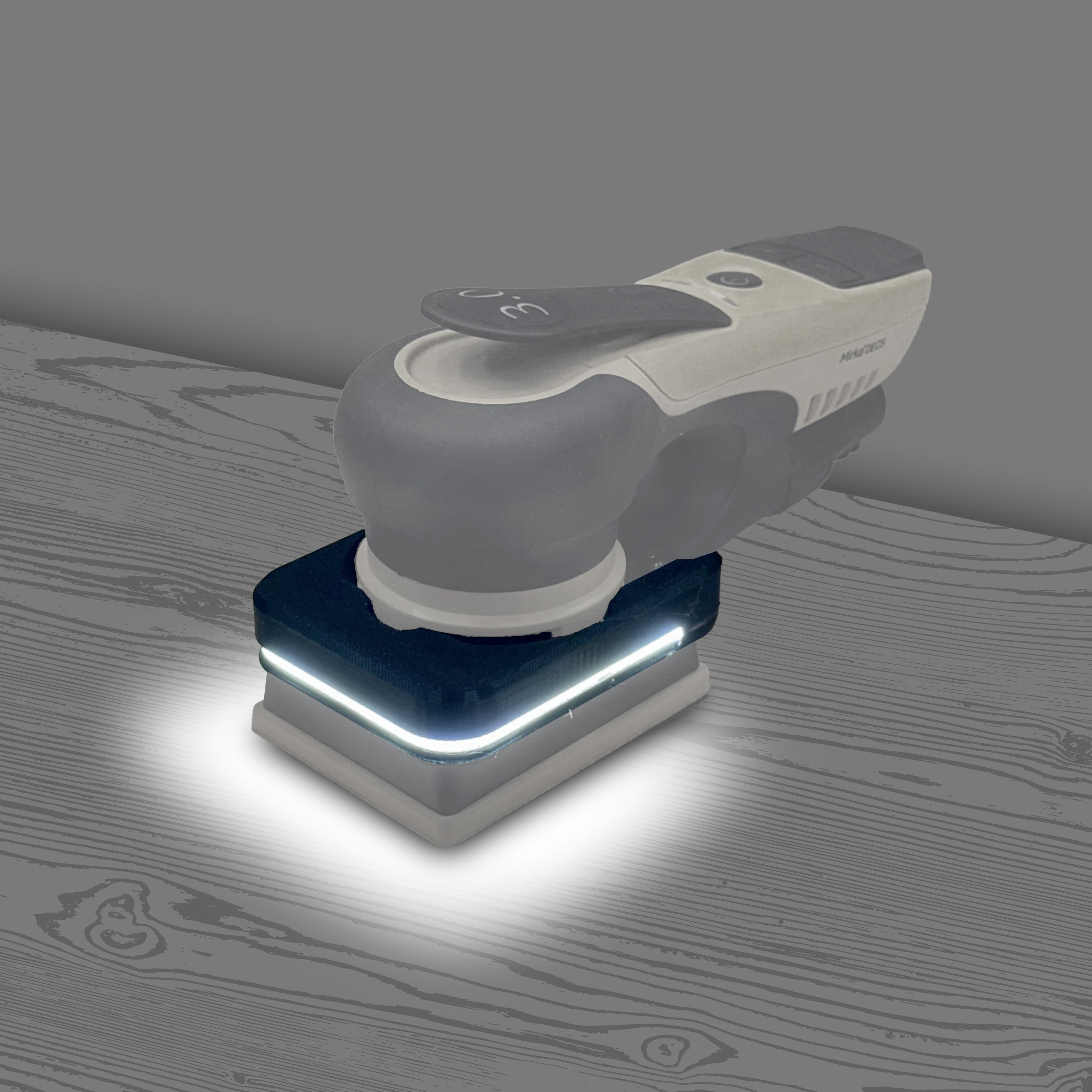 Tool Nut Corded LED Light for Mirka DEOS 3x4 and DEOS Delta  Sander