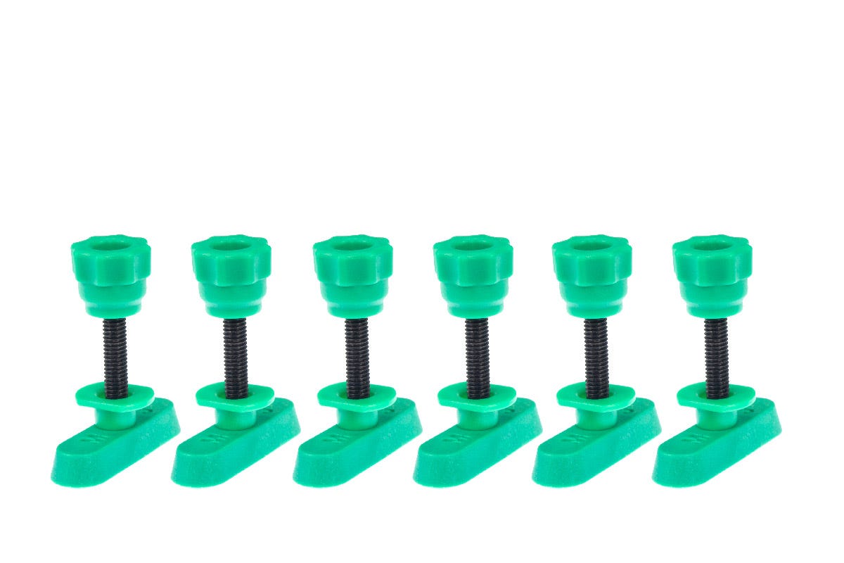 Micro Jig GRR-RIPPER2 GO Push Block with\ MATCHFIT 1 in. Dovetail Track Hardware Screw 2.0 (6-Pack)