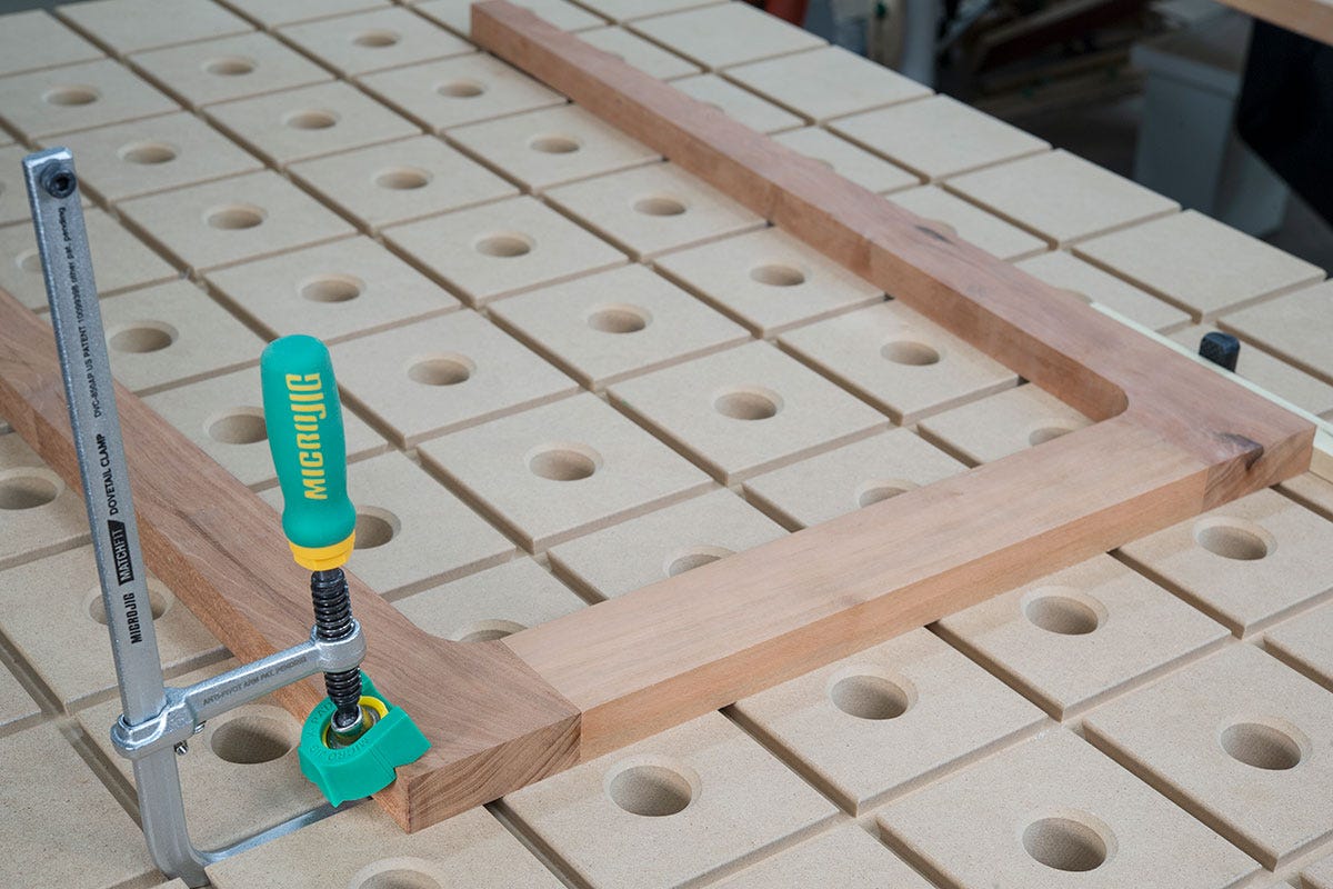 Micro Jig DVC-850AP MATCHFIT Dovetail Clamp AP with X-PAD Attachment