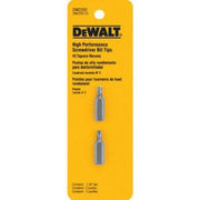 DeWalt DW2202 # 2 Square Recess Bit Tip, 2-Pack