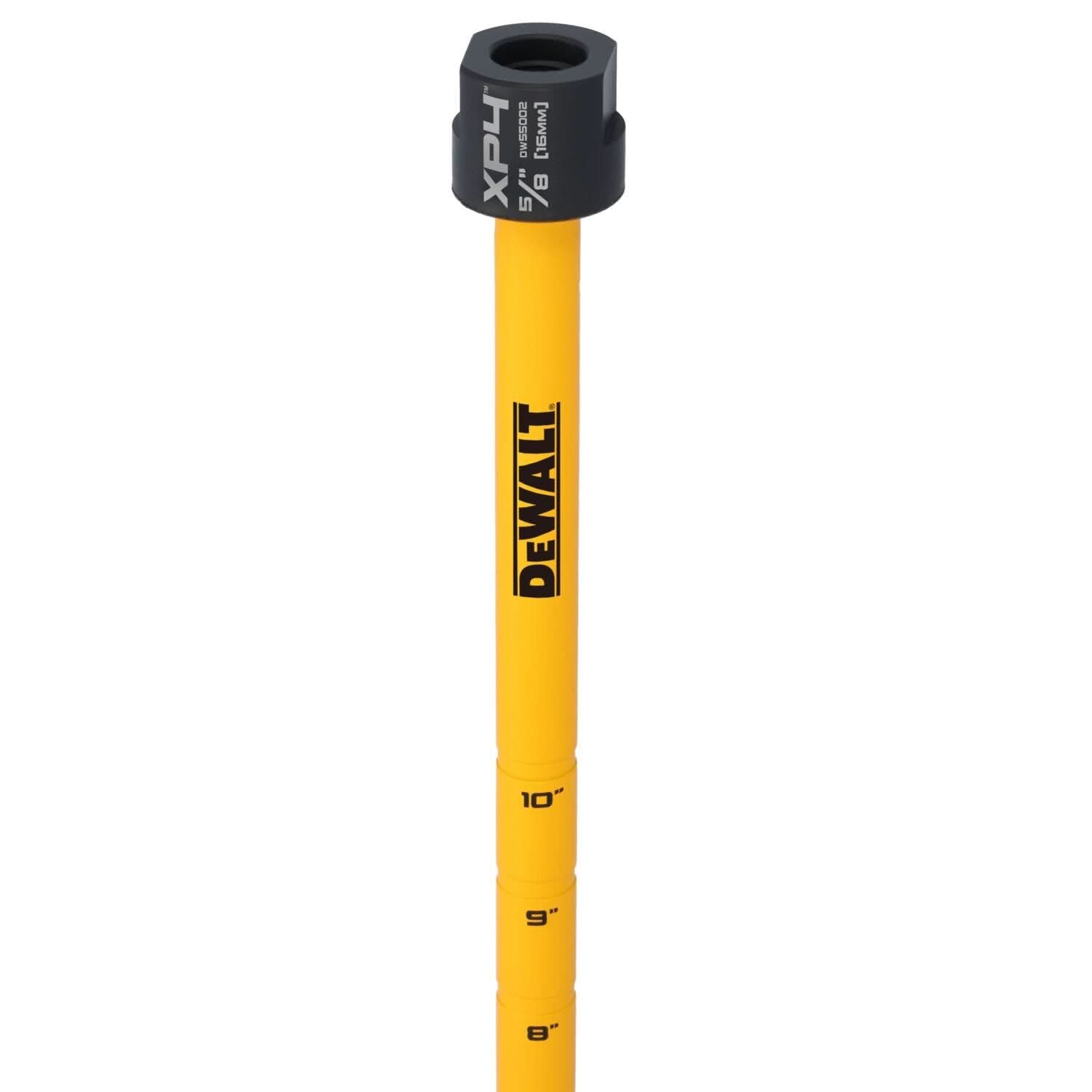 DeWalt DW55002 Diamond Core Drilling Bit, Crown Segment, 5/8 in. (Dia) x 14 in. (L), 5/8 in.-11 Thread