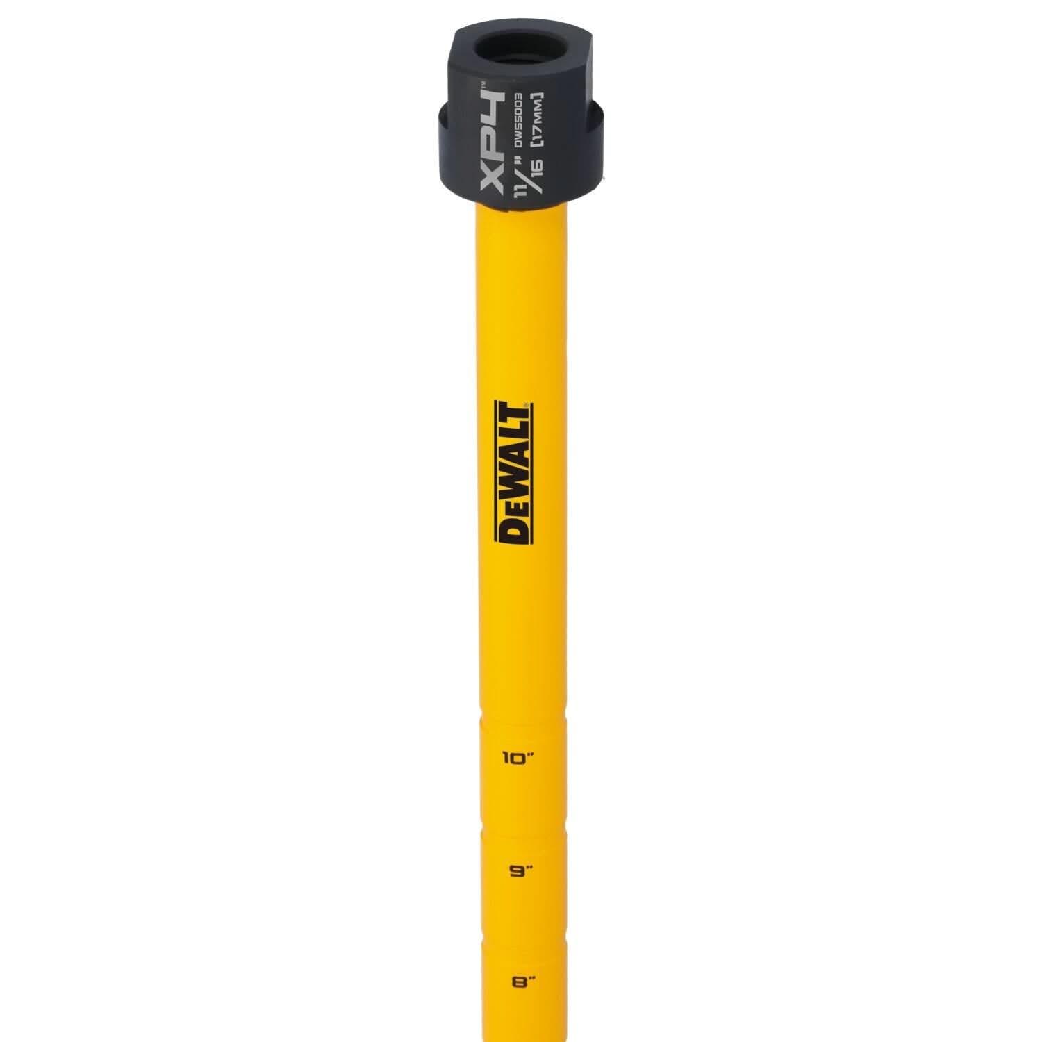 DeWalt DW55003 Diamond Core Drilling Bit, Crown Segment, 11/16 in. (Dia) x 14 in. (L), 5/8 in.-11 Thread