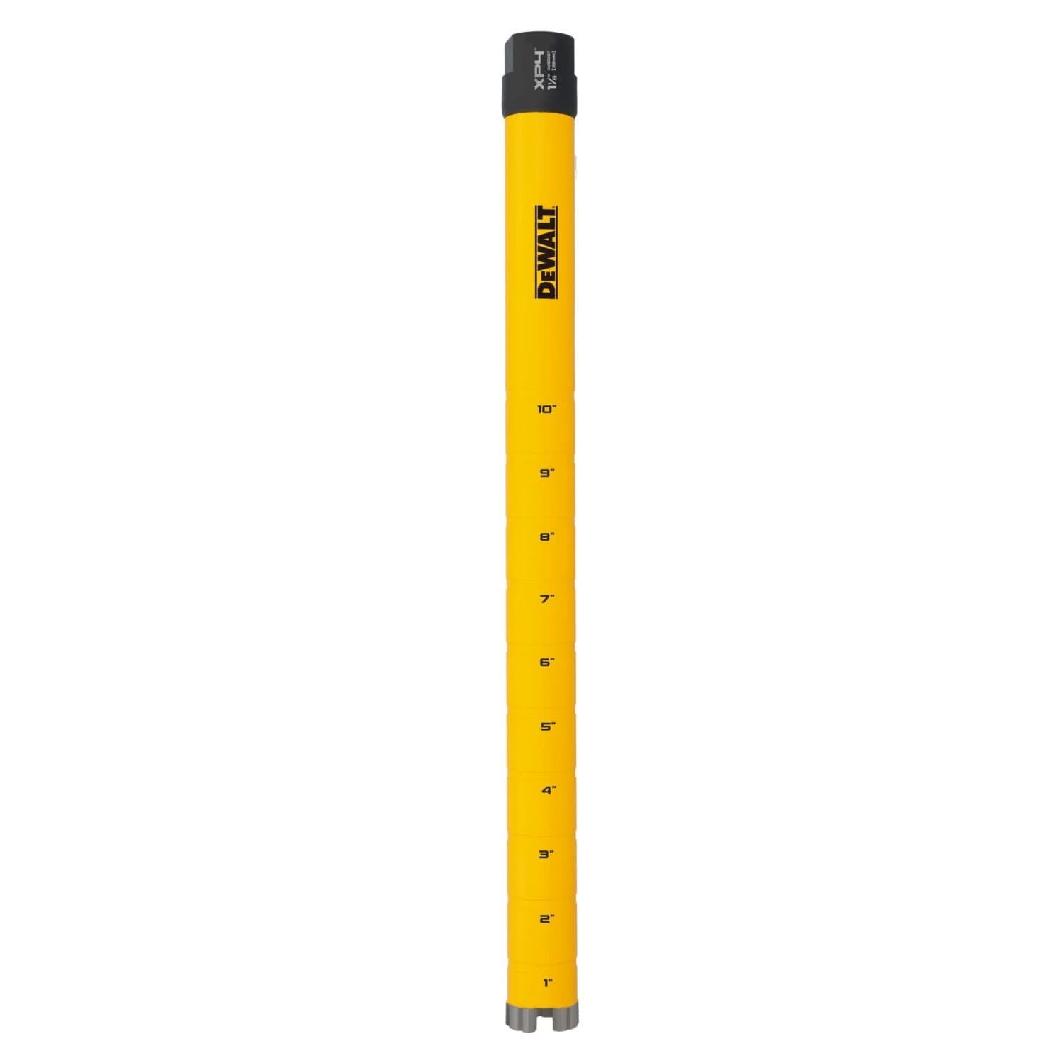 DeWalt DW55007 Diamond Core Drilling Bit, Turbo Segment, 1-1/8 in. (Dia) x 14 in. (L), 5/8 in.-11 Thread