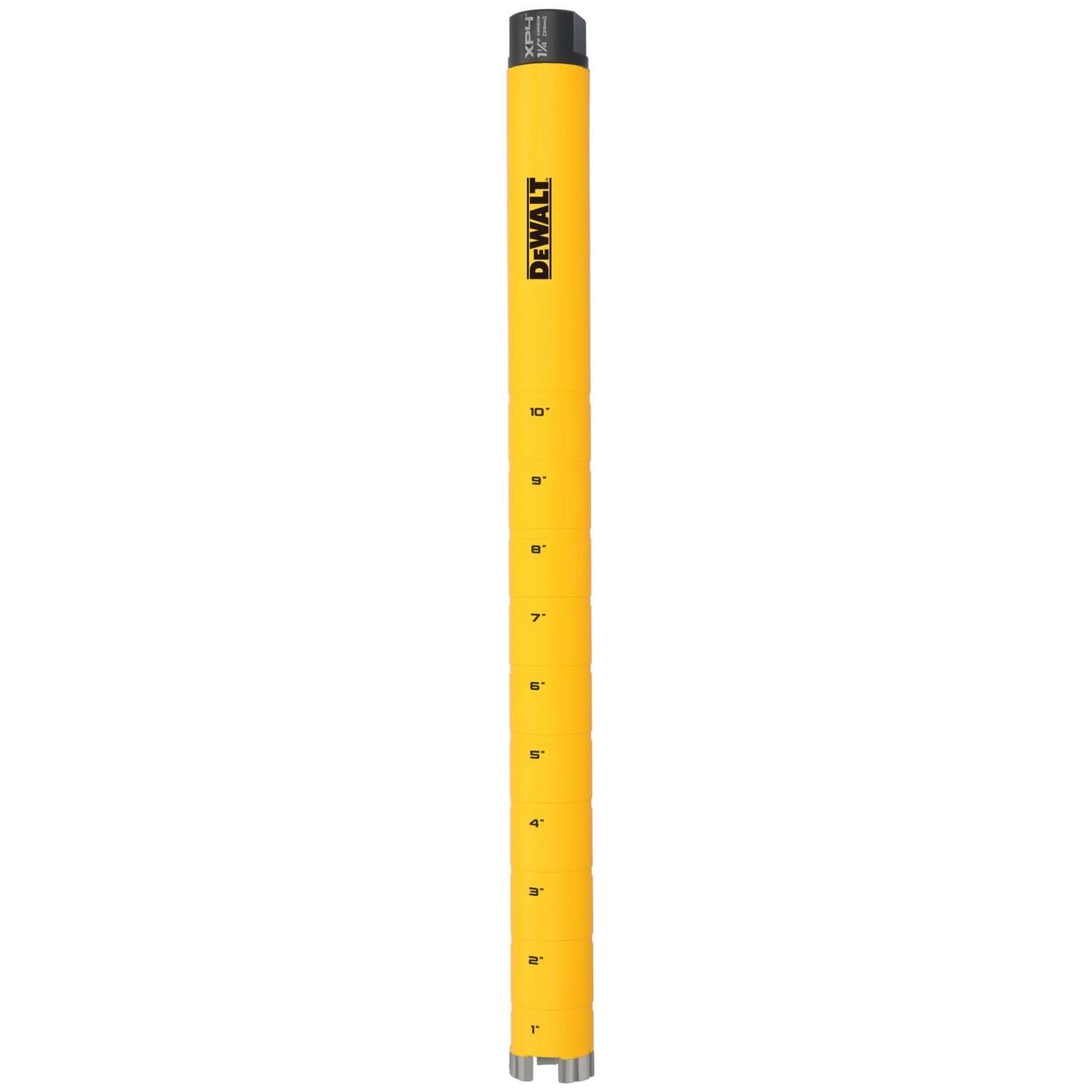 DeWalt DW55008 Diamond Core Drilling Bit, Turbo Segment, 1-1/4 in. (Dia) x 14 in. (L), 5/8 in.-11 Thread