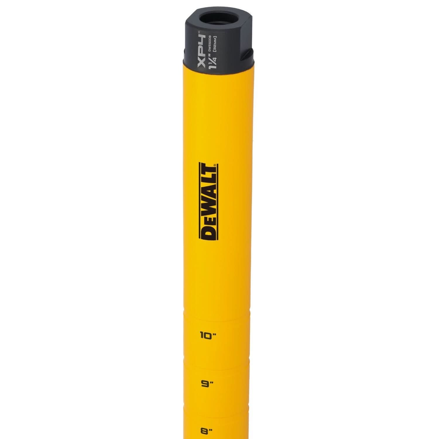 DeWalt DW55008 Diamond Core Drilling Bit, Turbo Segment, 1-1/4 in. (Dia) x 14 in. (L), 5/8 in.-11 Thread