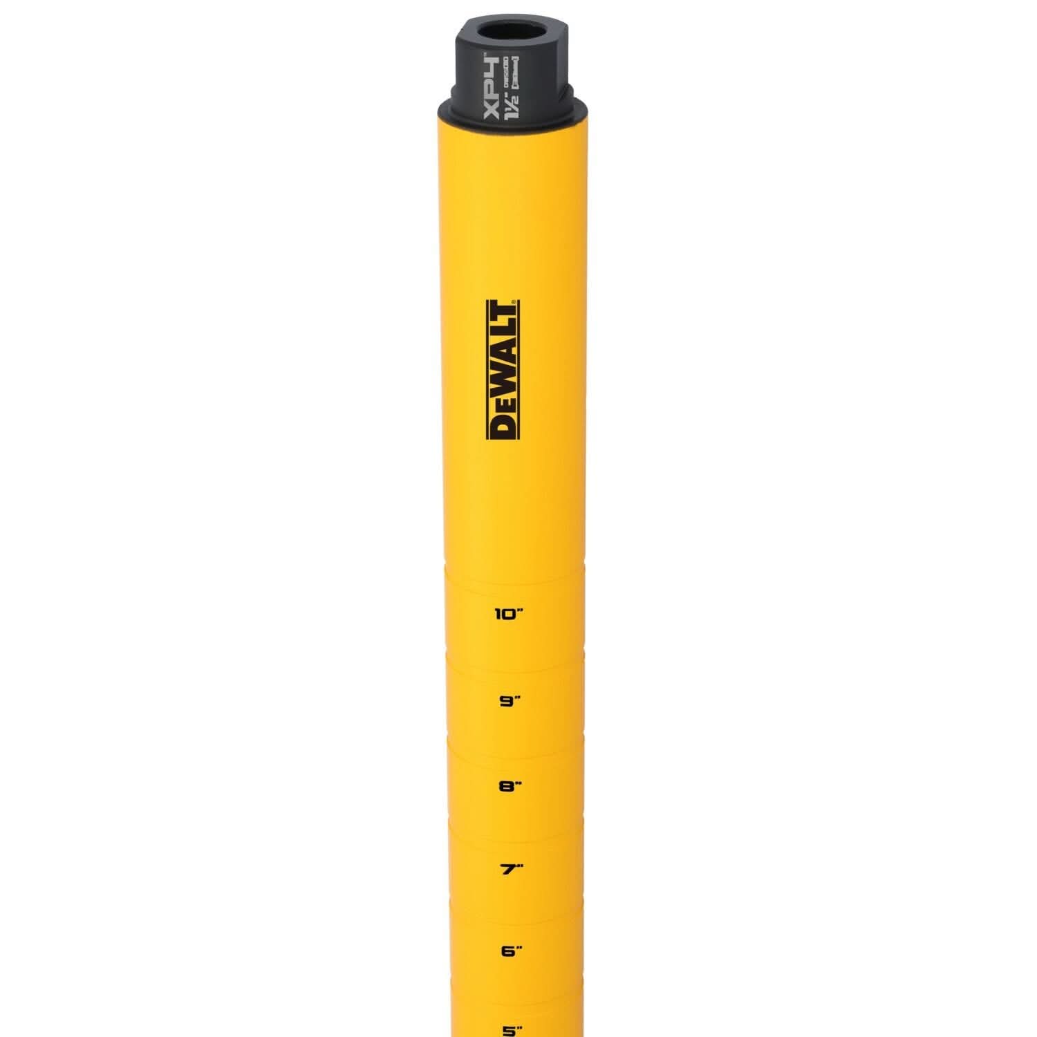 DeWalt DW55010 Diamond Core Drilling Bit, Turbo Segment, 1-1/2 in. (Dia) x 14 in. (L), 5/8 in.-11 Thread