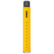 DeWalt DW55014 Diamond Core Drilling Bit, Turbo Segment, 2-1/2 in. (Dia) x 14 in. (L), 1-1/4 in.-7 Thread
