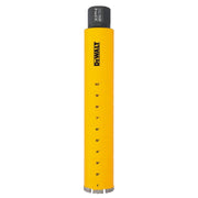DeWalt DW55015 Diamond Core Drilling Bit, Turbo Segment, 2-3/4 in. (Dia) x 14 in. (L), 1-1/4 in.-7 Thread