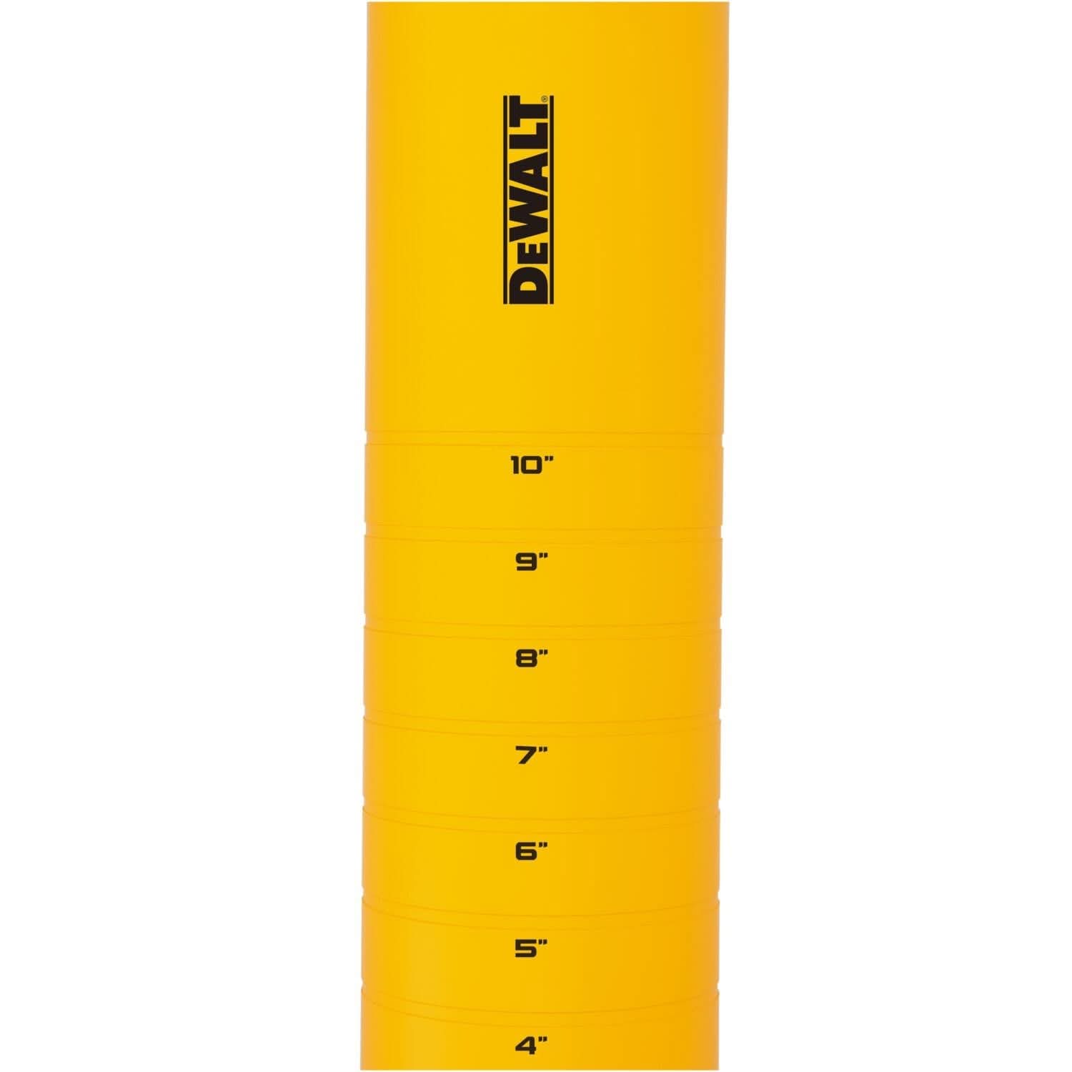 DeWalt DW55019 Diamond Core Drilling Bit, Turbo Segment, 4 in. (Dia) x 14 in. (L), 1-1/4 in.-7 Thread