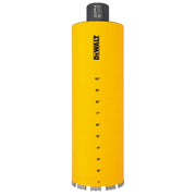 DeWalt DW55022 Diamond Core Drilling Bit, Turbo Segment, 5 in. (Dia) x 14 in. (L), 1-1/4 in.-7 Thread
