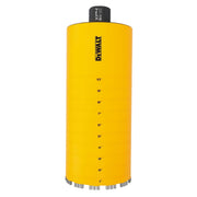 DeWalt DW55026 Diamond Core Drilling Bit, Turbo Segment, 6-1/2 in. (Dia) x 14 in. (L), 1-1/4 in.-7 Thread