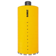 DeWalt DW55027 Diamond Core Drilling Bit, Turbo Segment, 7 in. (Dia) x 14 in. (L), 1-1/4 in.-7 Thread