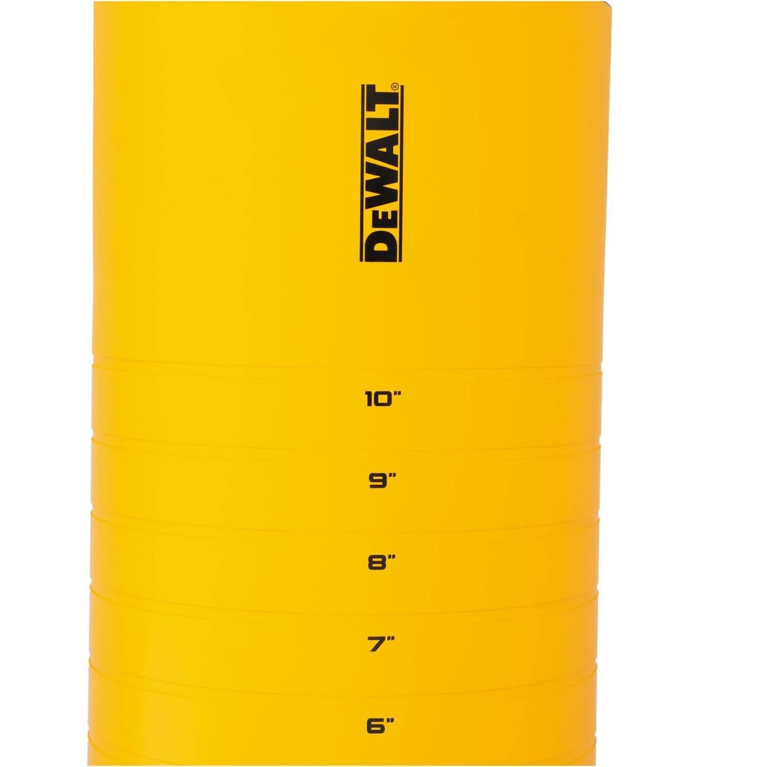 DeWalt DW55027 Diamond Core Drilling Bit, Turbo Segment, 7 in. (Dia) x 14 in. (L), 1-1/4 in.-7 Thread