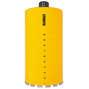 DeWalt DW55028 Diamond Core Drilling Bit, Turbo Segment, 8 in. (Dia) x 14 in. (L), 1-1/4 in.-7 Thread