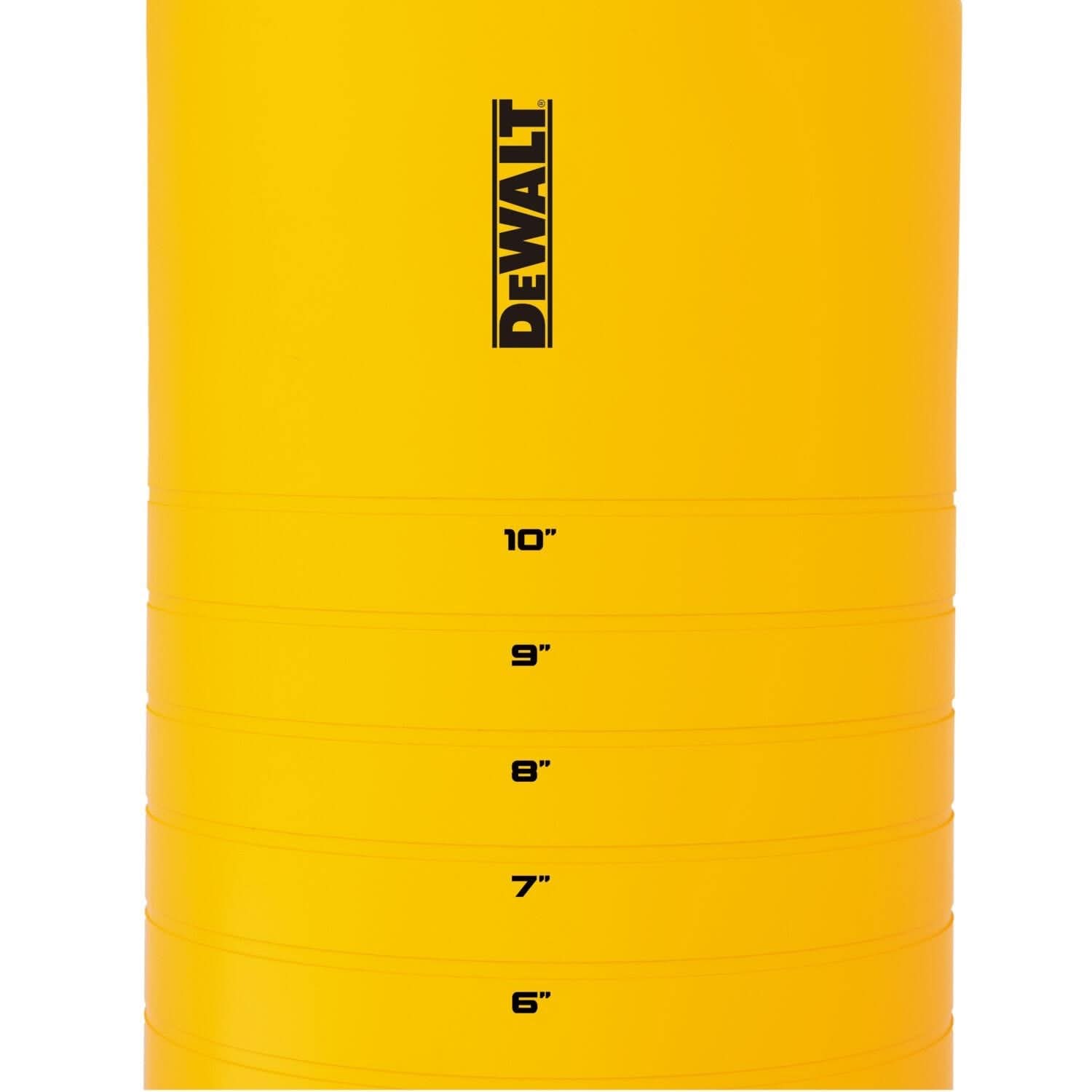 DeWalt DW55028 Diamond Core Drilling Bit, Turbo Segment, 8 in. (Dia) x 14 in. (L), 1-1/4 in.-7 Thread