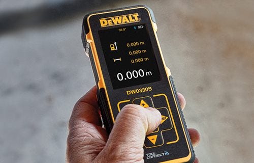 DeWALT DW0165 Laser Distance Measurer w/ 165 Ft. Range