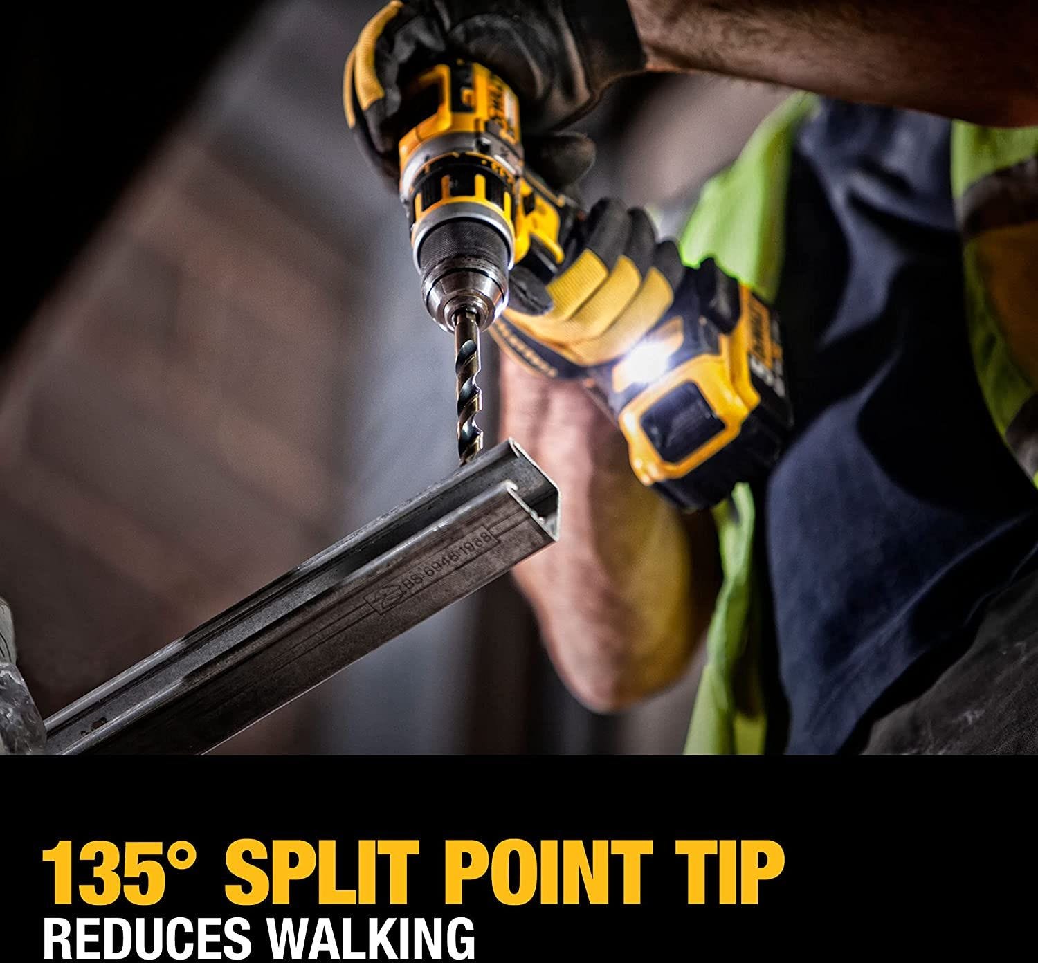 DeWalt DWA1181 21-Pack Black Oxide Twist Drill Bit Set