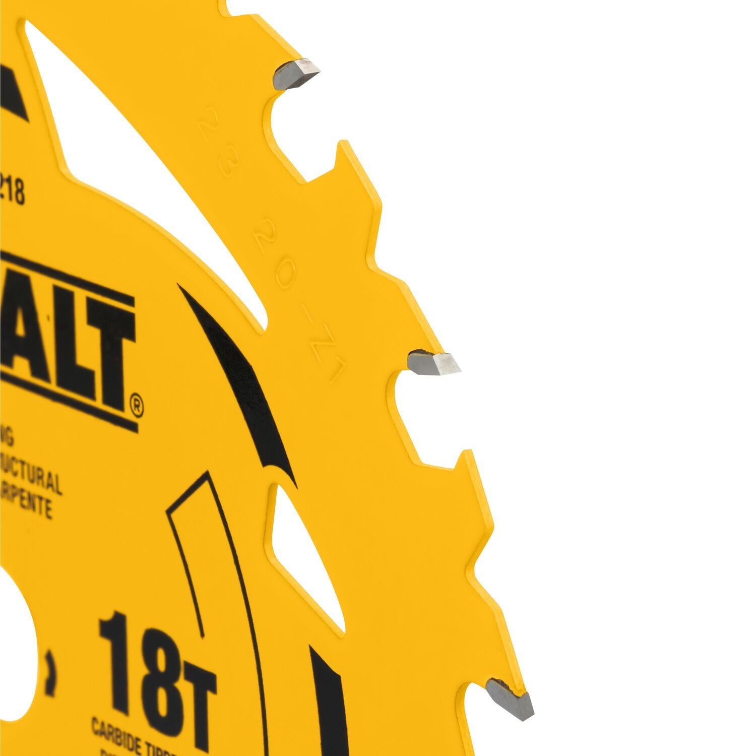 DeWalt DWA261218 6-1/2 in. 18T Carbide-Tipped Framing Saw Blade