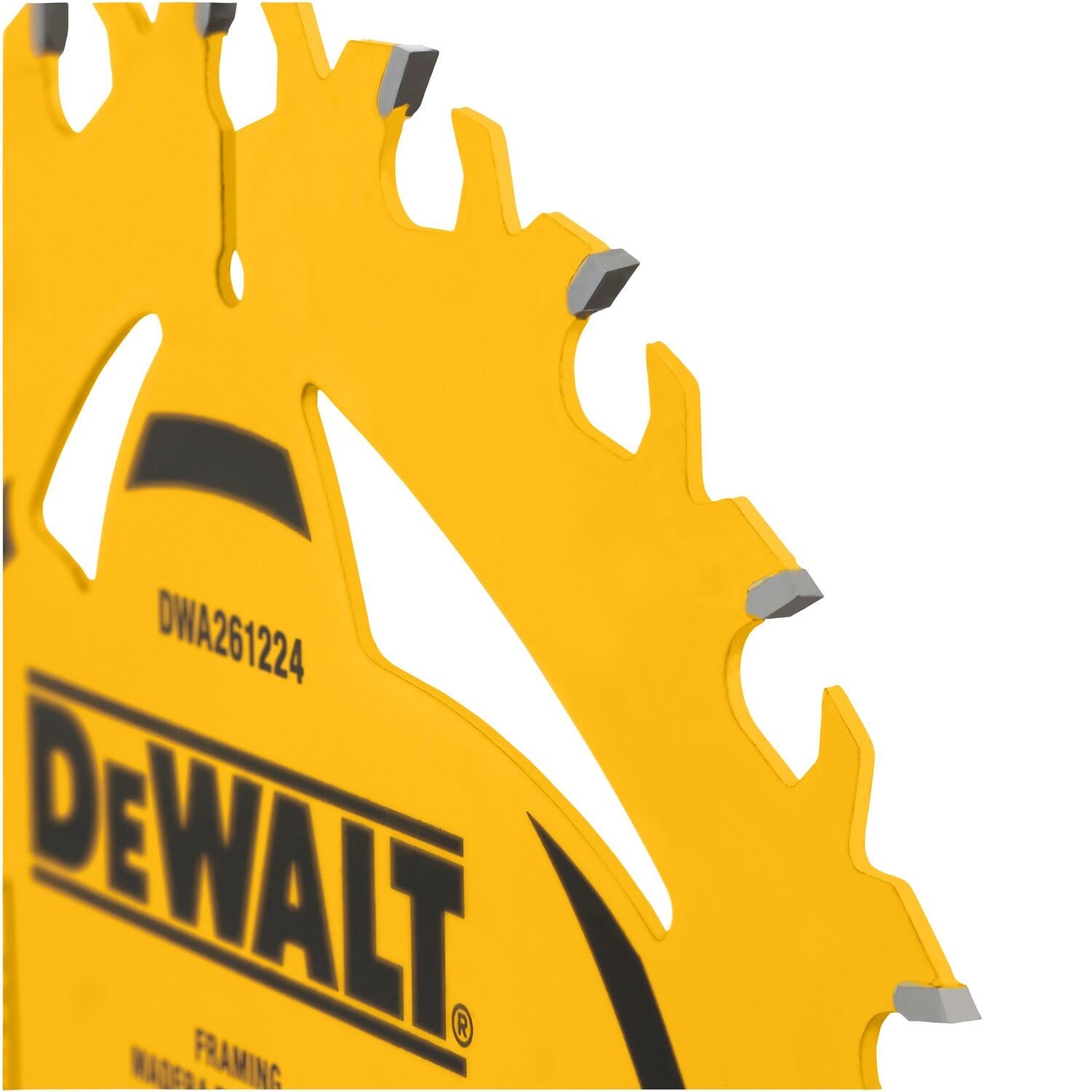 DeWalt DWA2612CMB 6-1/2 in. 18T + 24T Carbide-Tipped Framing Saw Blade Combo Pack