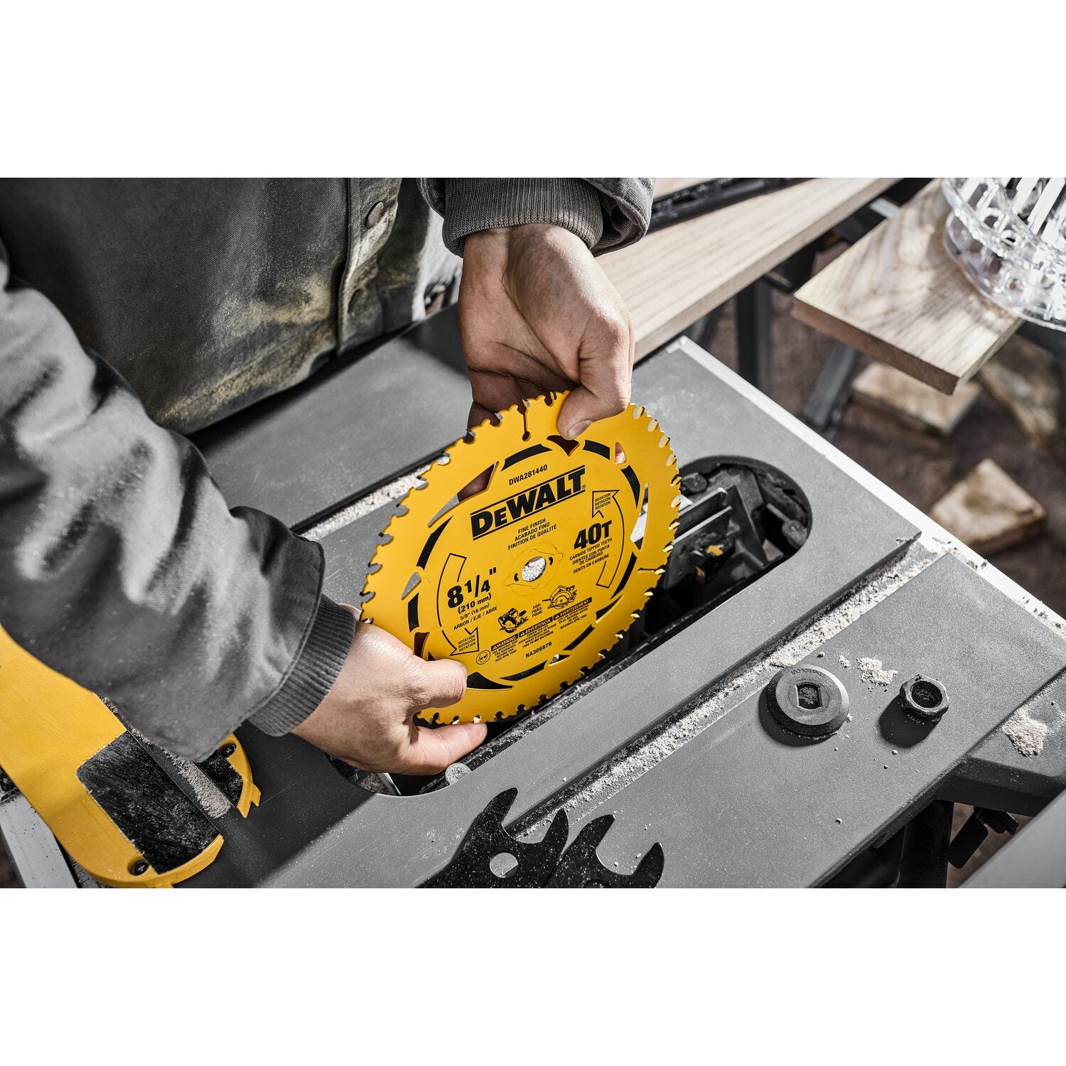 DeWalt DWA281440 8-1/4 in. 40T Carbide-Tipped Framing Saw Blade