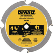 DeWalt DWA412PCD 4-1/2 in. 4-Tooth Carbide Circular Saw Blade