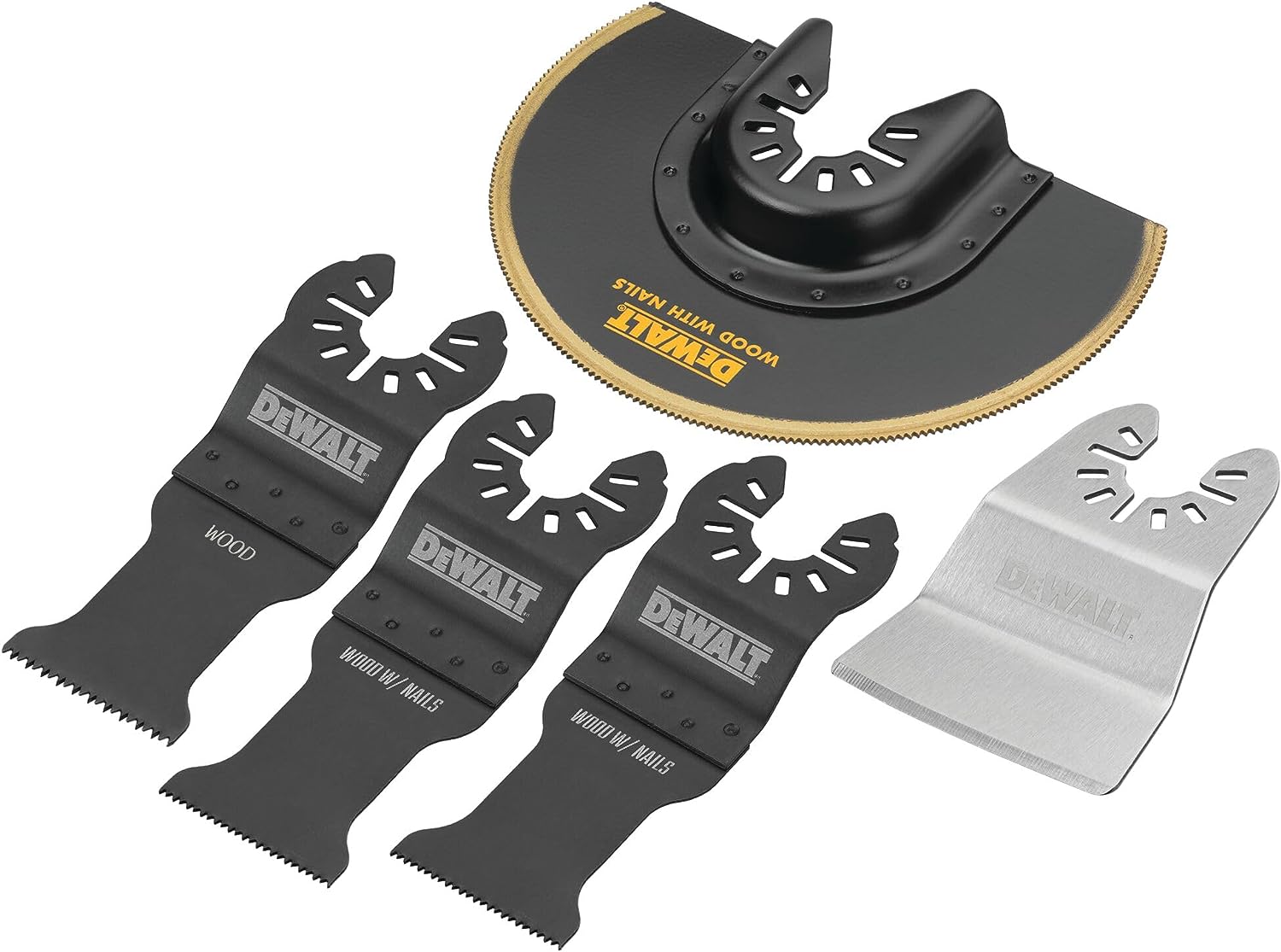 DeWalt DWA4216 Oscillating 5-Piece Set