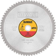 DeWalt DWA7747 14 in. 66-Tooth Heavy Gauge Ferrous Metal Cutting Blade, 1 in. Arbor