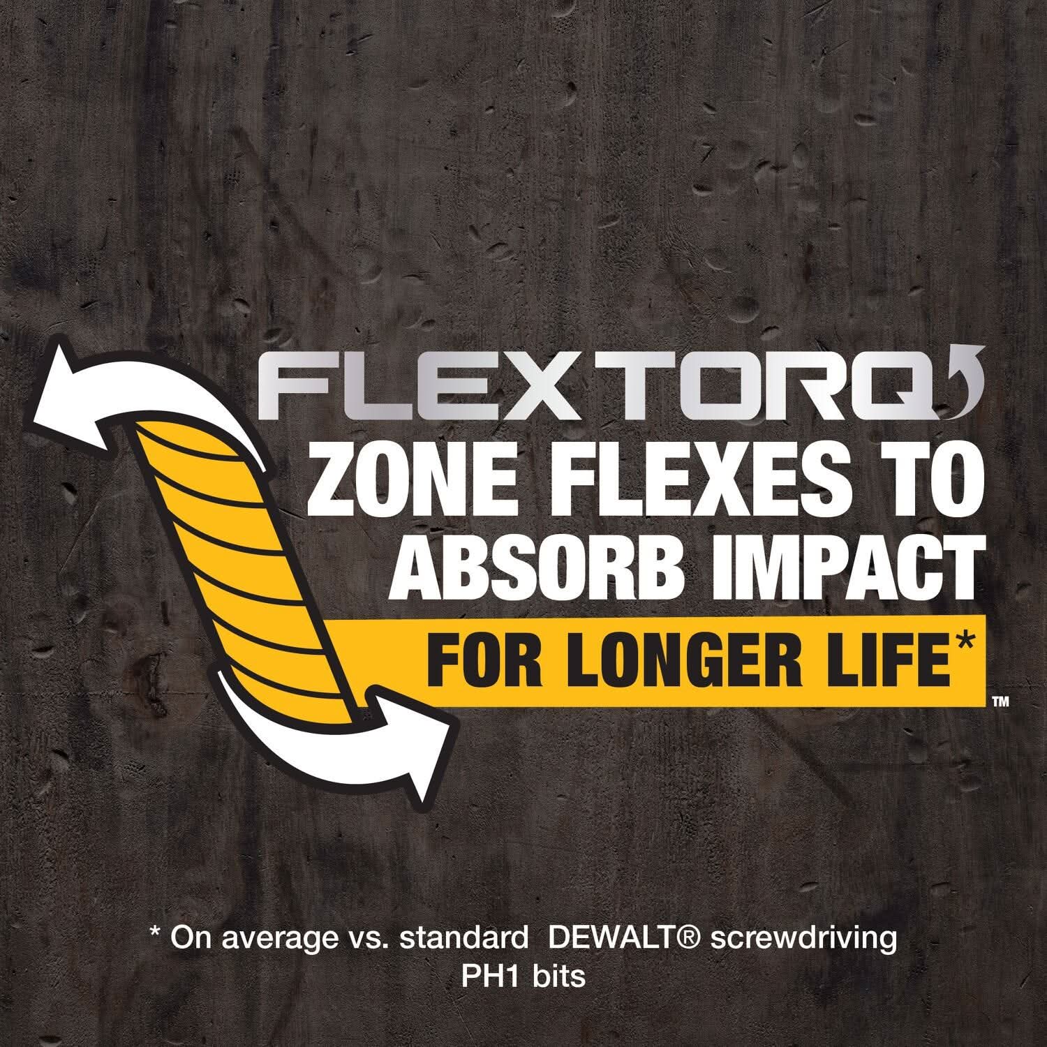DeWalt DWAF2PH1IR3 FlexTorq Impact Ready Screwdriving Bit, PH1, 2-1/4 in. (3-Pack)