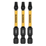 DeWalt DWAF2TX20IR3 FlexTorq Impact Ready Screwdriving Bit, T20, 2-1/4 in. (3-Pack)