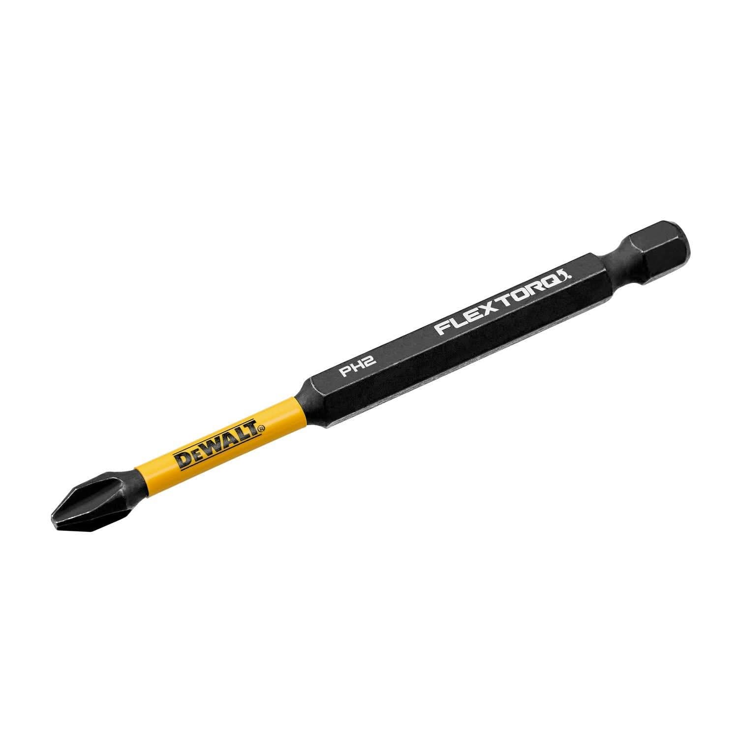 DeWalt DWAF3PH2IR FlexTorq Impact Ready Screwdriving Bit, PH2, 3-1/2 in.
