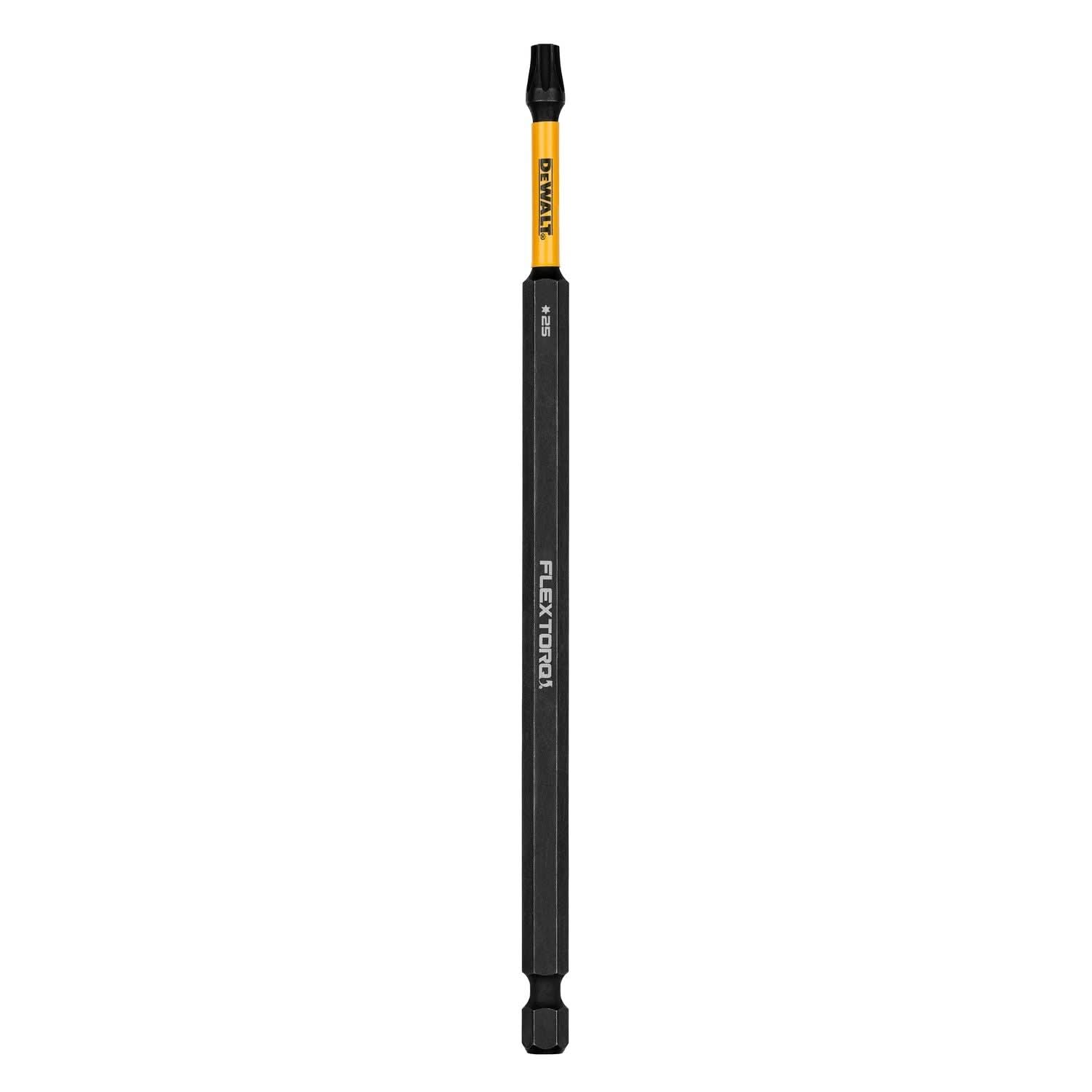 DeWalt DWAF6TX25IR FlexTorq Impact Ready Screwdriving Bit, T25, 6 in.