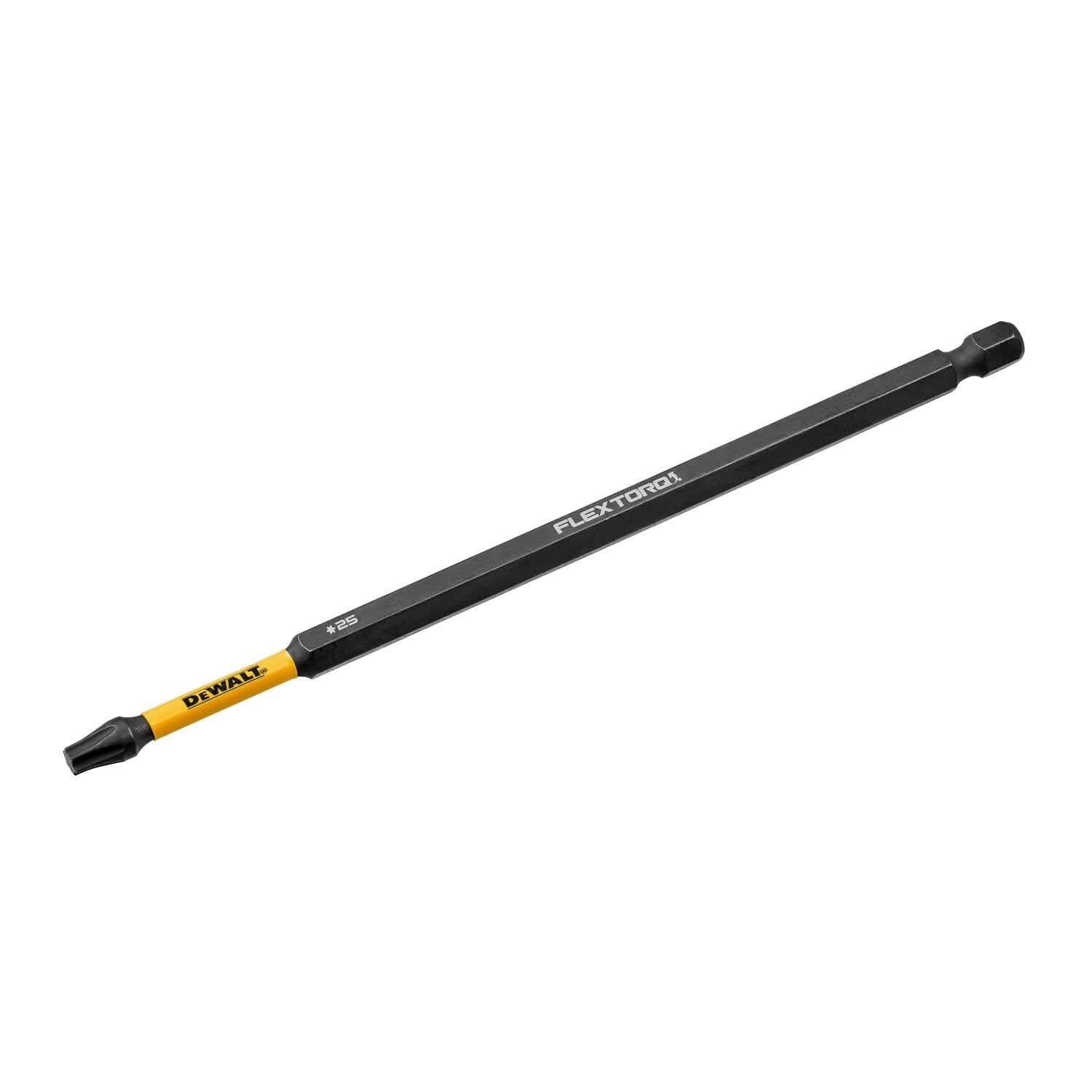 DeWalt DWAF6TX25IR FlexTorq Impact Ready Screwdriving Bit, T25, 6 in.