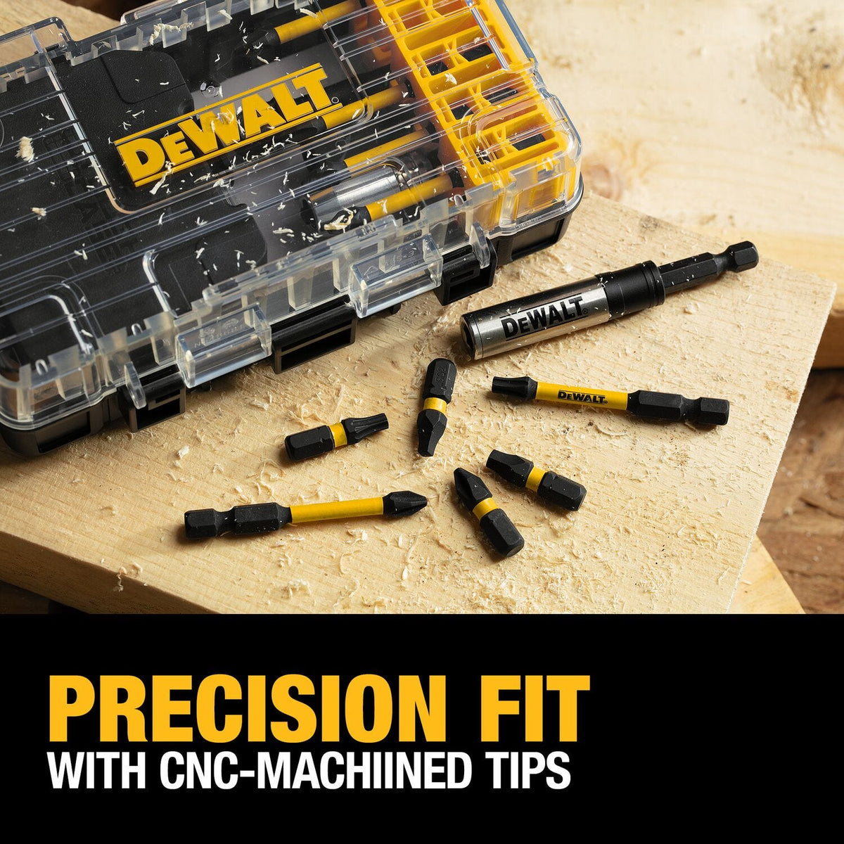 DeWALT DWANGFT32SET 32-Piece FlexTorq Impact Ready Screwdriving Bit Set w/ Case