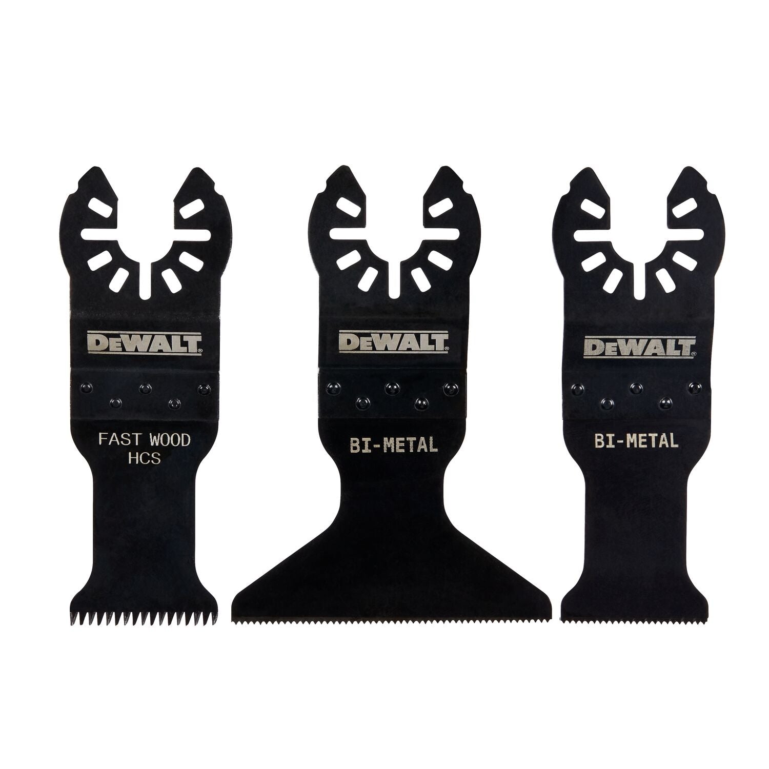 DeWalt DWAO3PCSET 3-Piece Universal Fitment Oscillating Blade Set