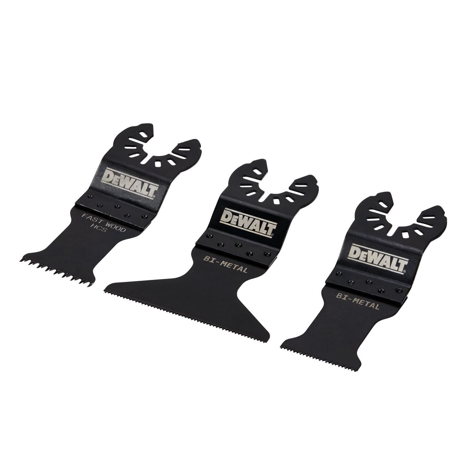 DeWalt DWAO3PCSET 3-Piece Universal Fitment Oscillating Blade Set