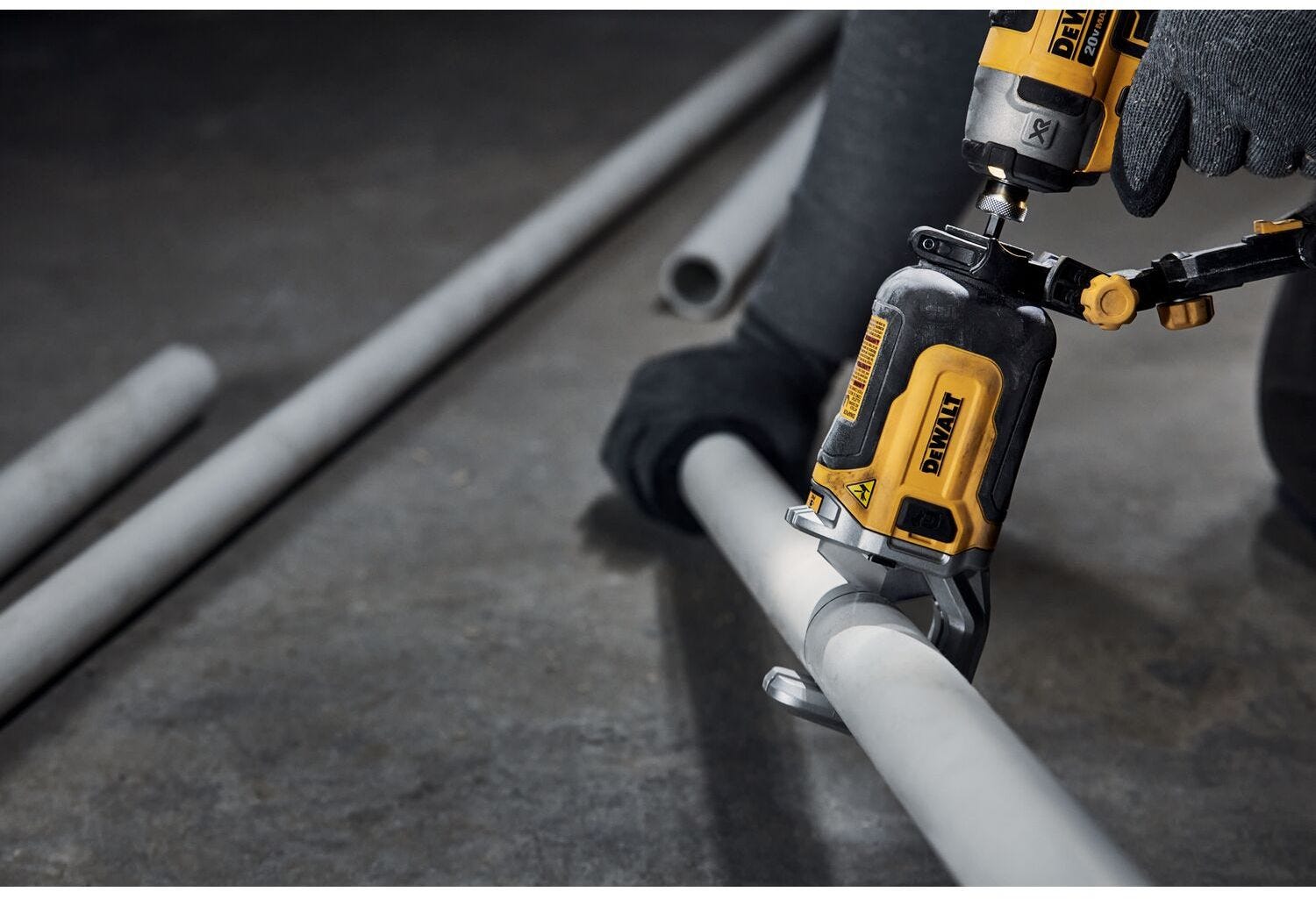 DeWalt DWAPVCIR IMPACT CONNECT PVC/PEX Pipe Cutter Attachment