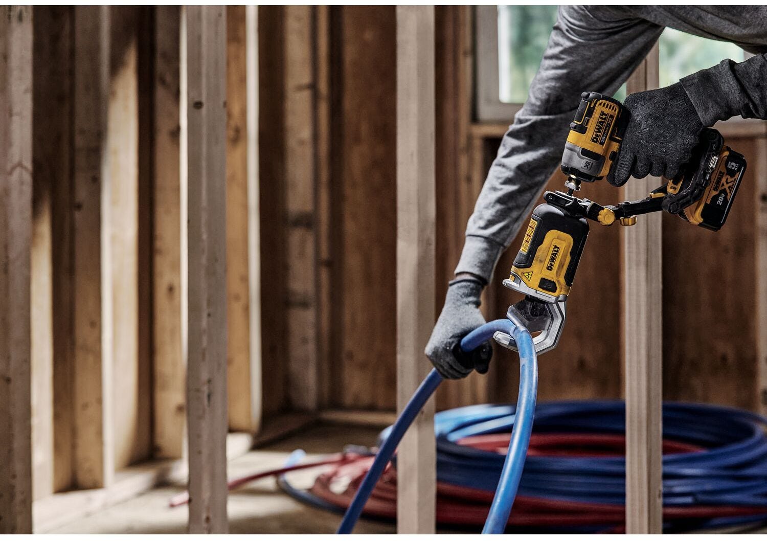 DeWalt DWAPVCIR IMPACT CONNECT PVC/PEX Pipe Cutter Attachment